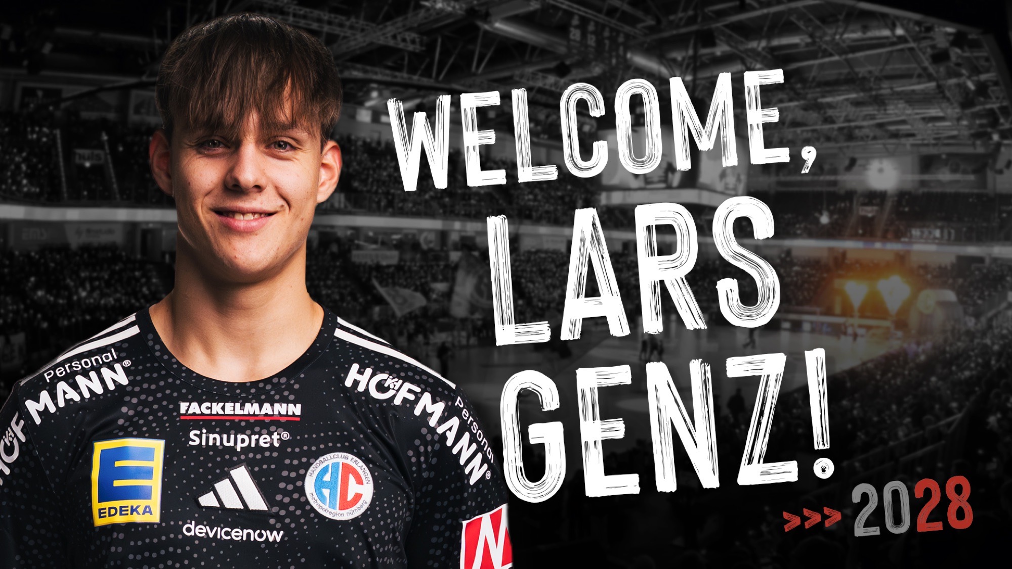 Lars Genz rückt in den Bundesligakader des HC Erlangen auf