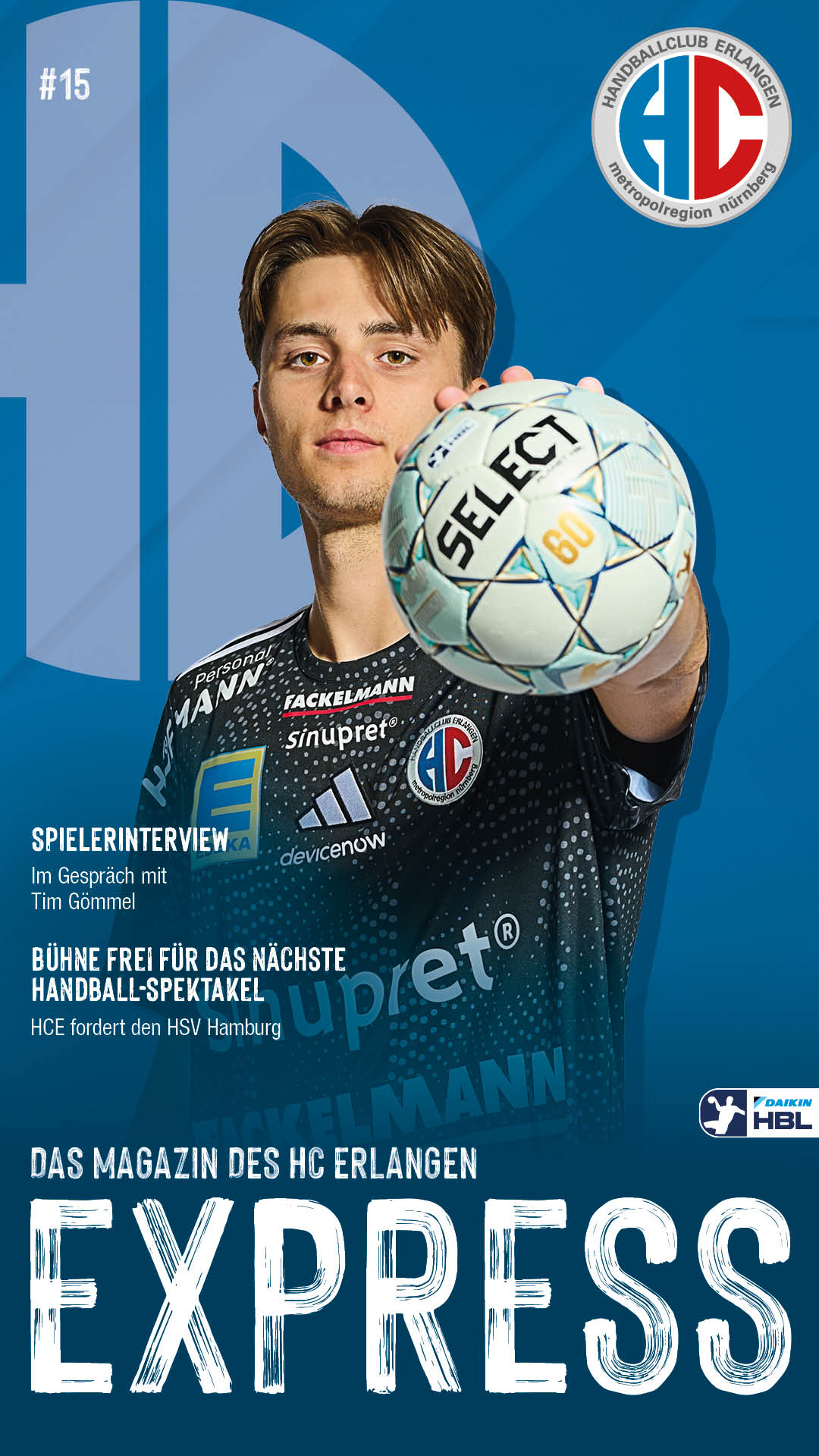 Cover HC Express Ausgabe #15 – HSV Hamburg