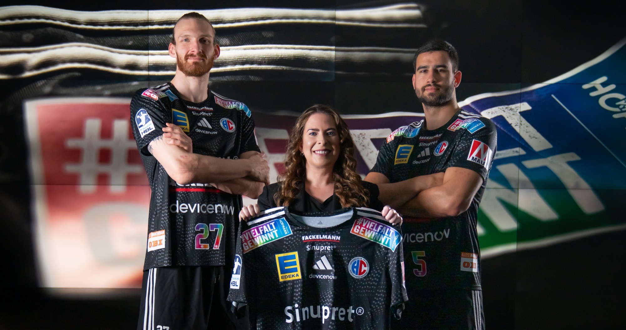 HC Erlangen setzt beim Heimspiel gegen Gummersbach ein starkes Zeichen für Inklusion und Vielfalt