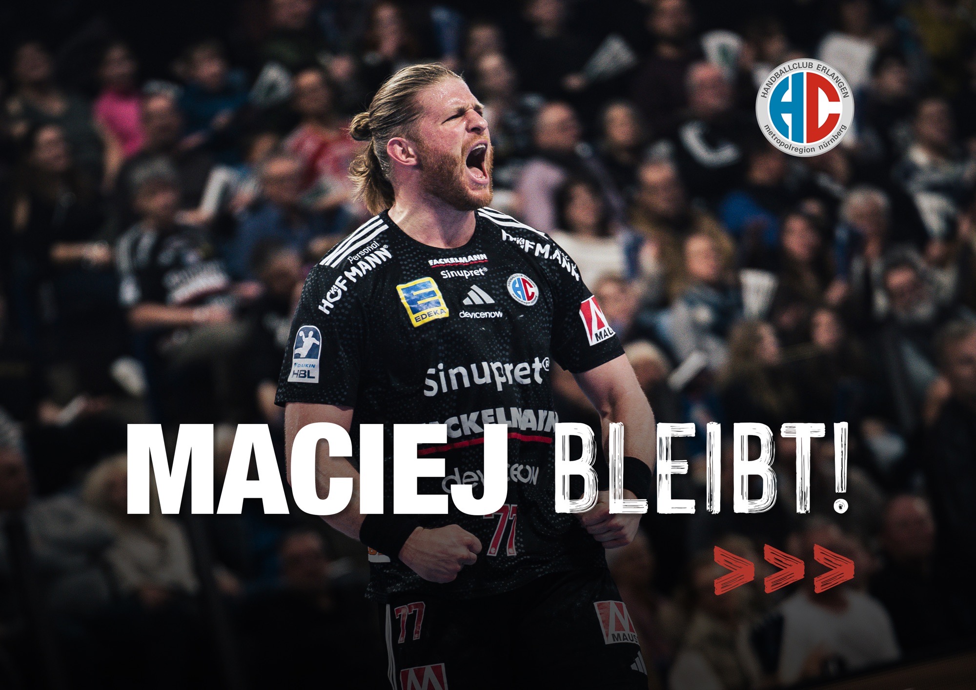 Maciej Gębala bleibt in Erlangen
