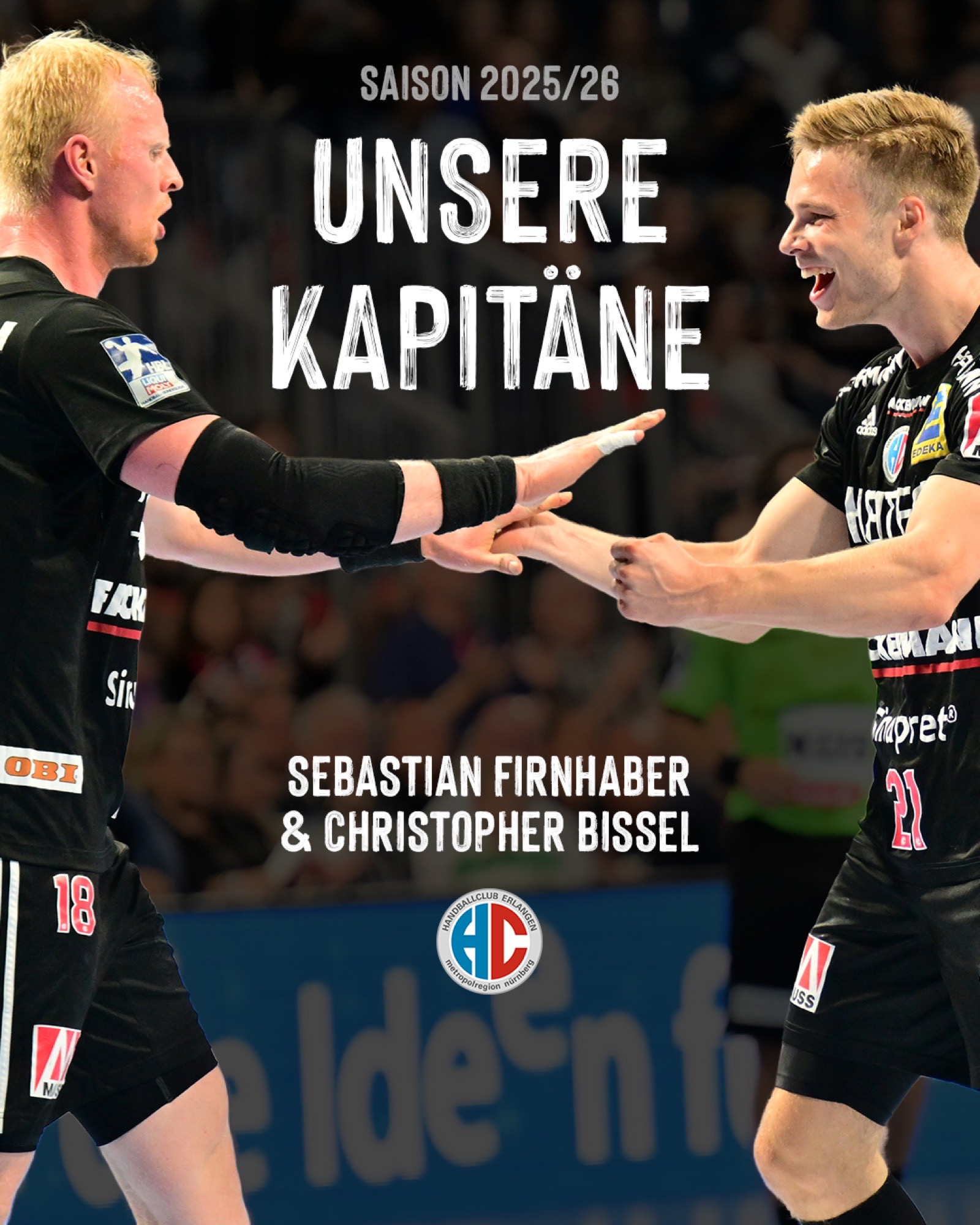 Erlanger Kapitäne bestätigt