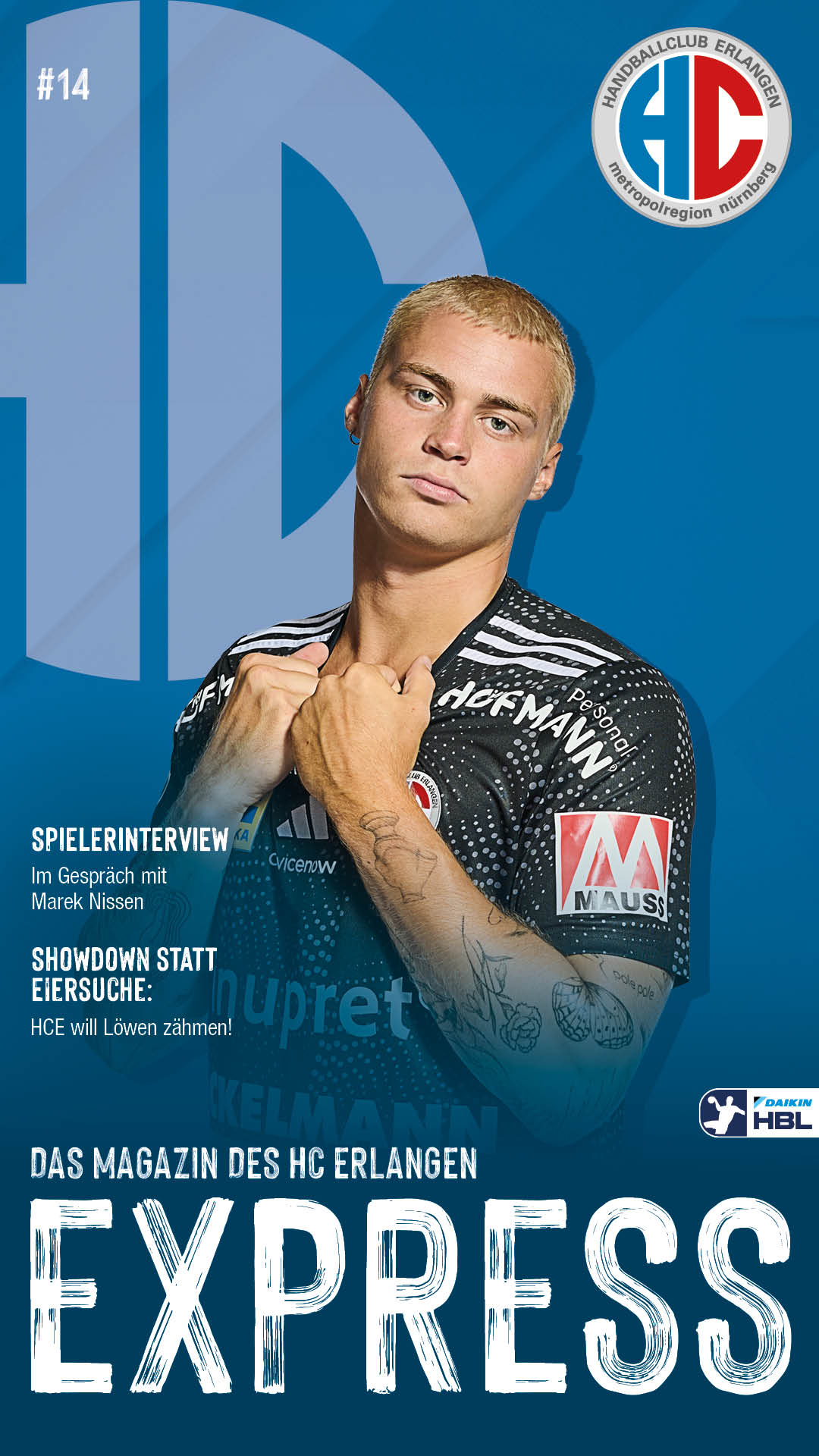 Cover HC Express Ausgabe #14 – Rhein-Neckar Löwen