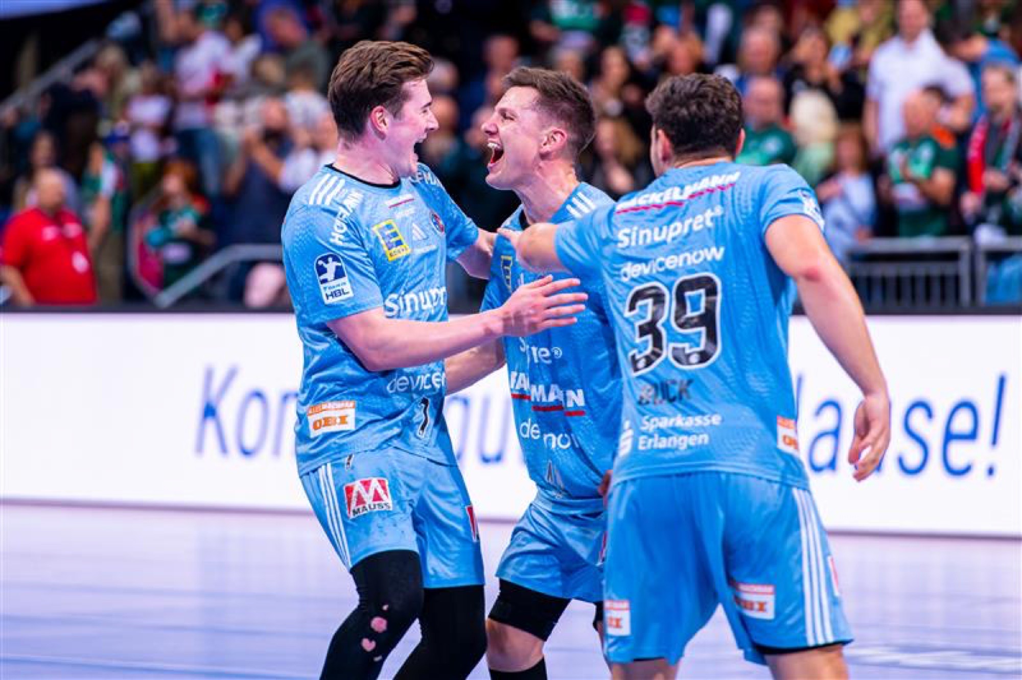 Die nächste Sensation: HC Erlangen siegt auswärts gegen Hannover