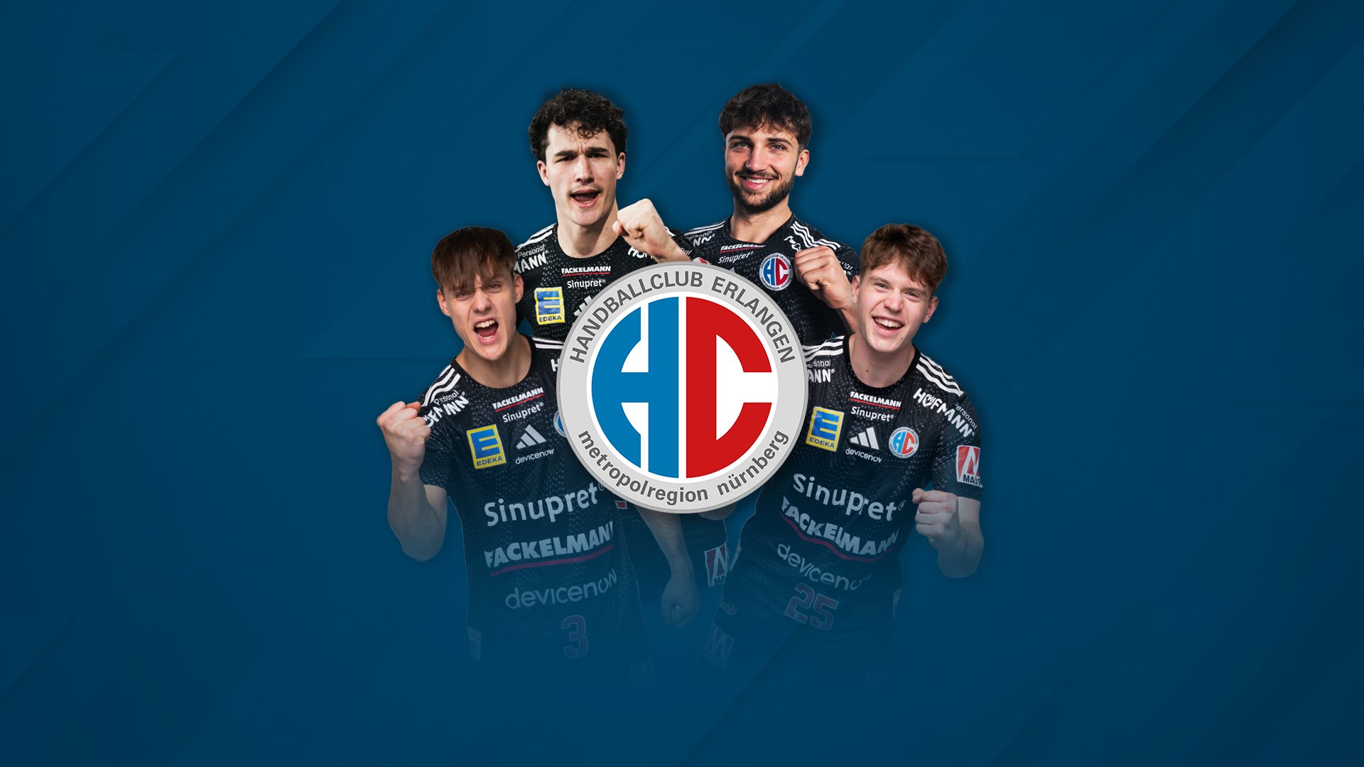 HC Erlangen bindet Nachwuchs-Quartett