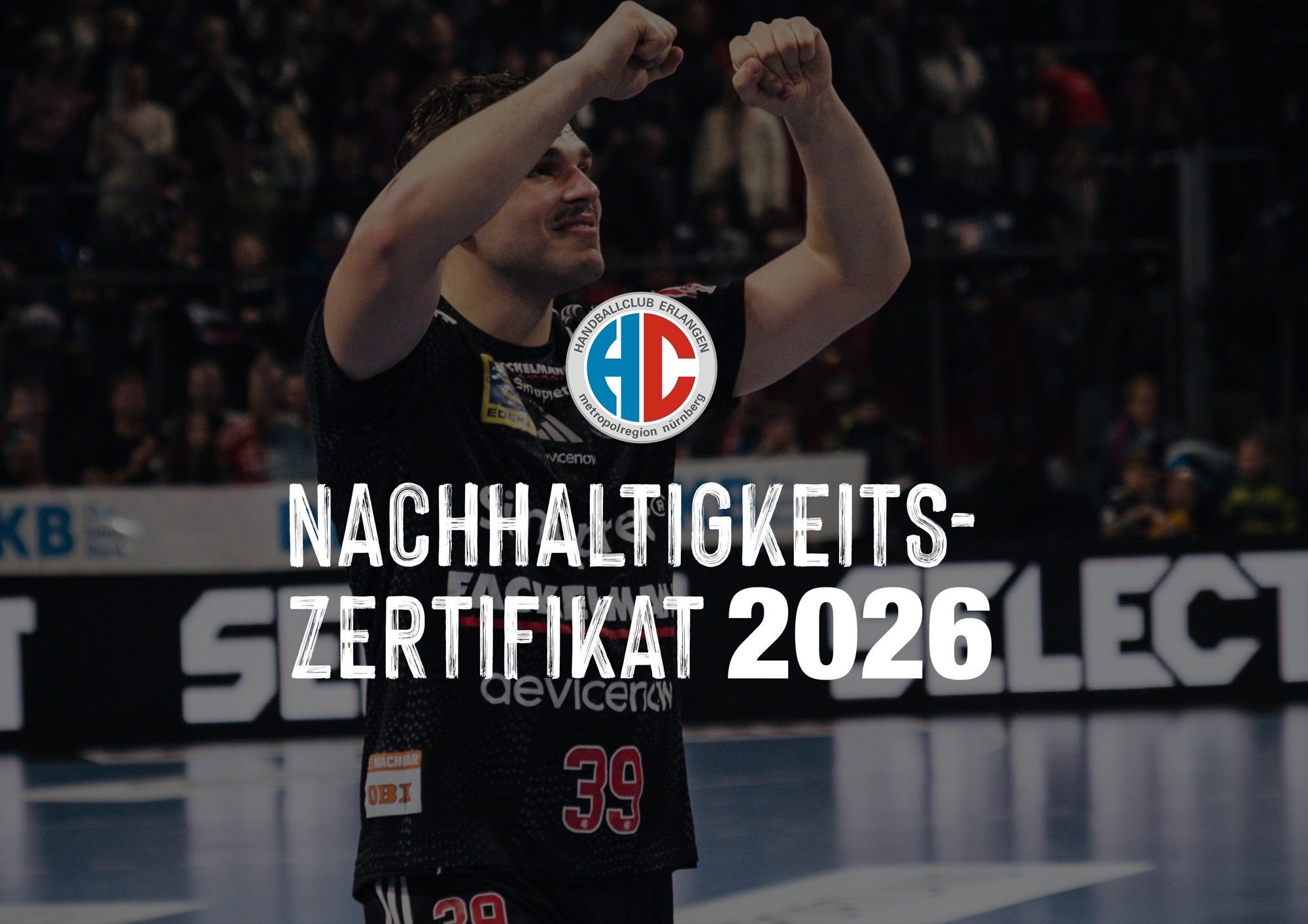 HC Erlangen erhält erneut Nachhaltigkeitszertifikat